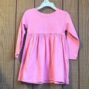 Pink Long Sleeve Dress